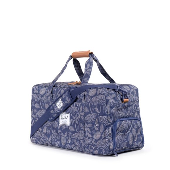 Herschel Supply Company Blue Duffel & Backpack with Floral Design - Picture 3 of 7